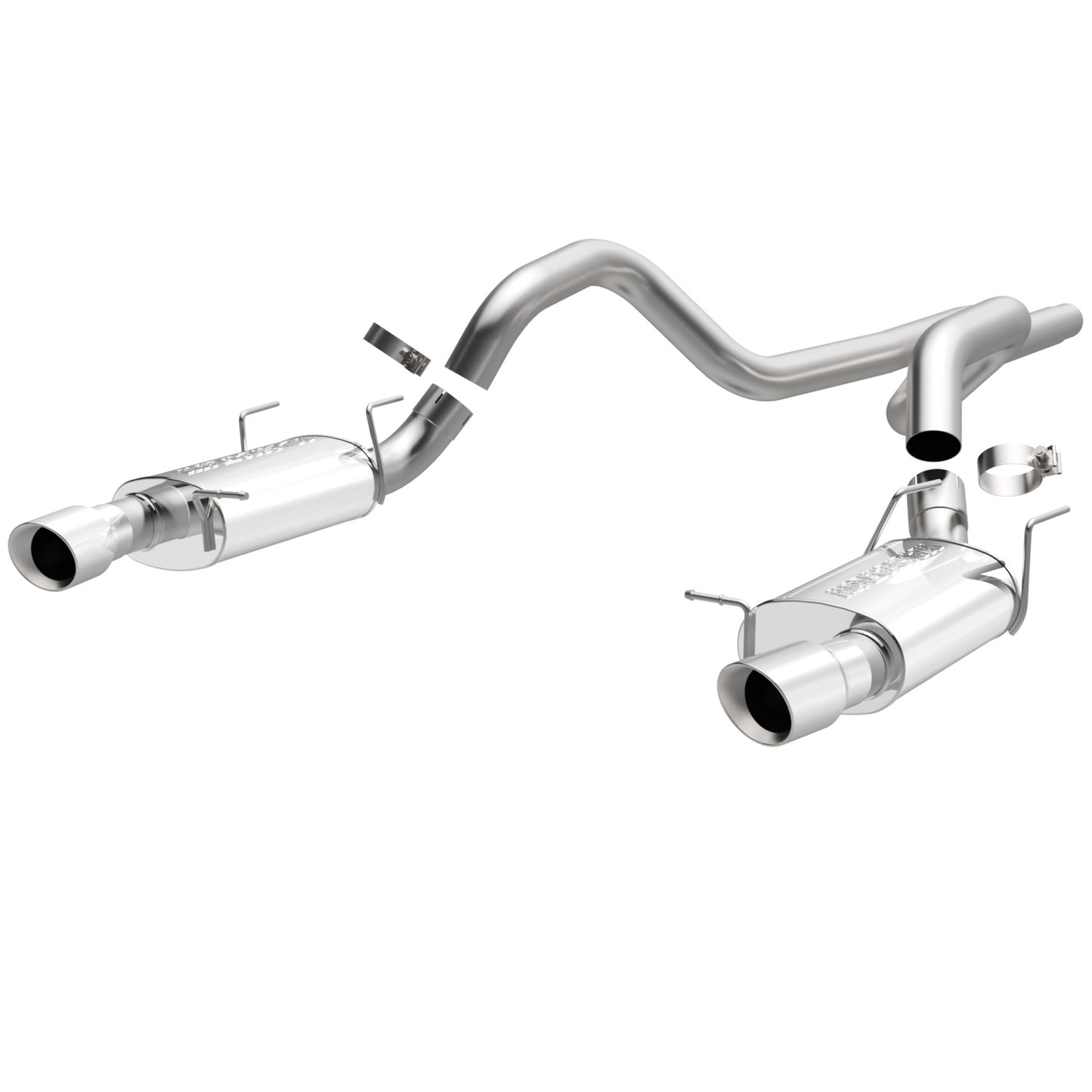MagnaFlow 2011-2012 Ford Mustang Street Series Cat-Back Performance Exhaust System