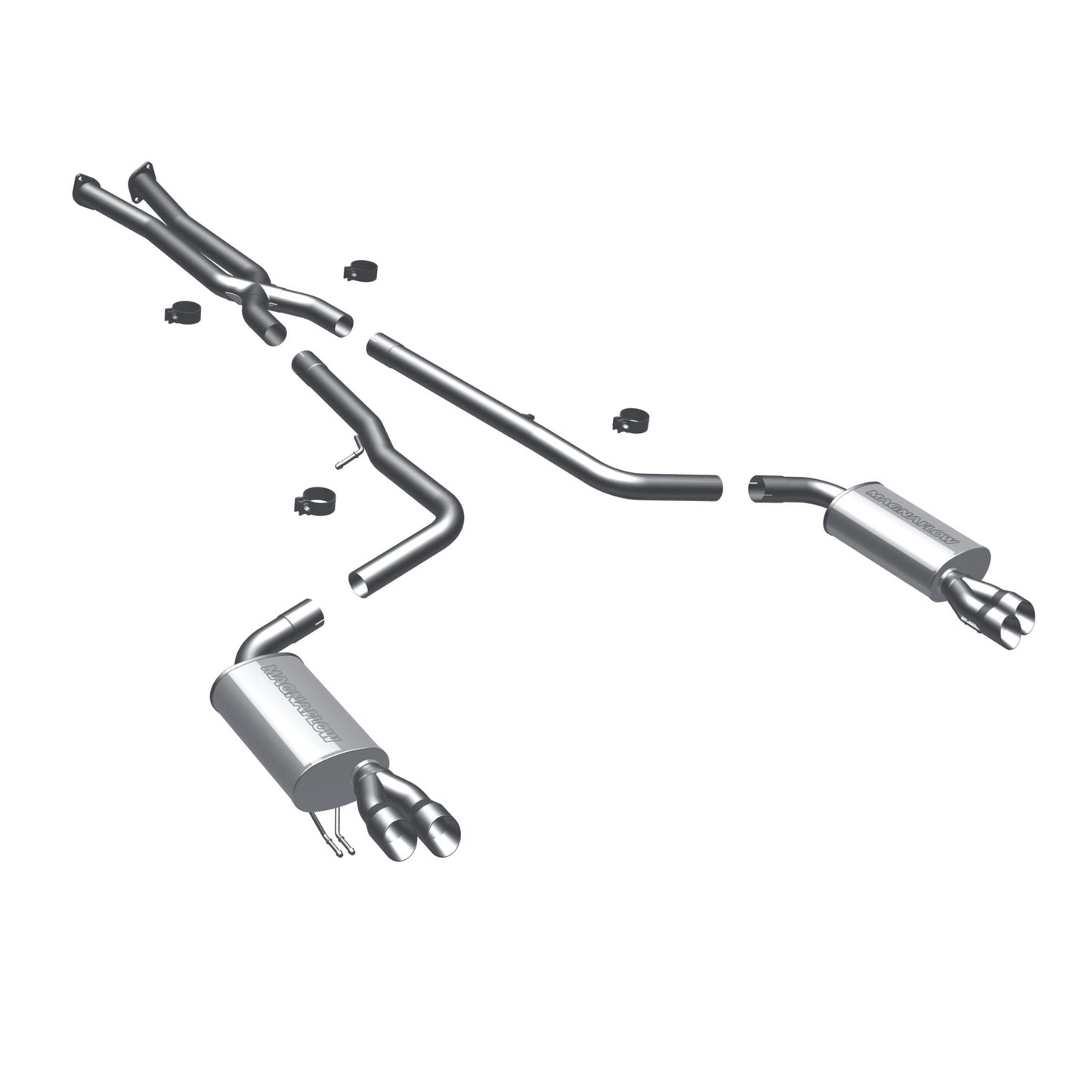 MagnaFlow Street Series Cat-Back Performance Exhaust System 16497