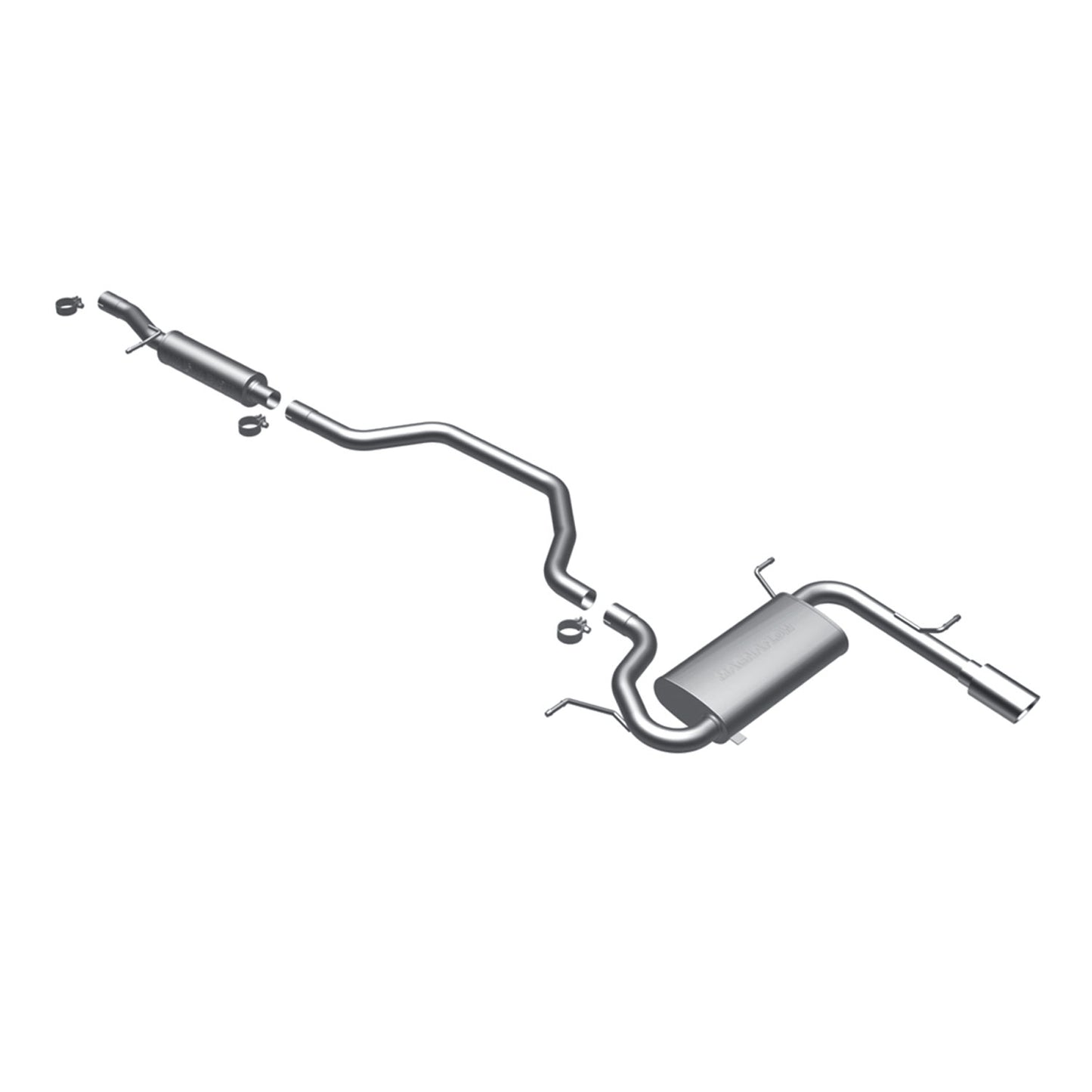 MagnaFlow Street Series Cat-Back Performance Exhaust System 16813