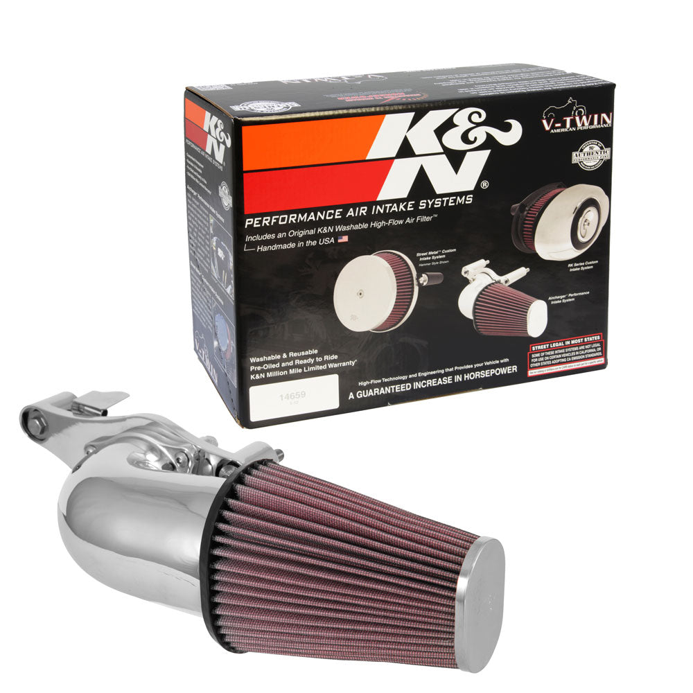 K&N 63-1138C Intake System-Harley Davidson